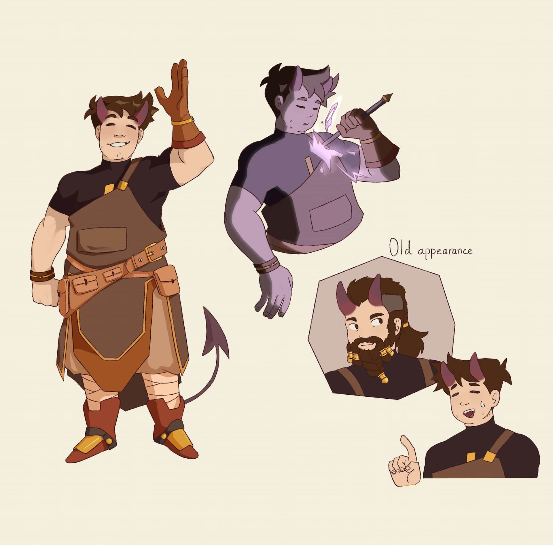 The Bitter and the Sweet background | Blocking and colors by Ethemos